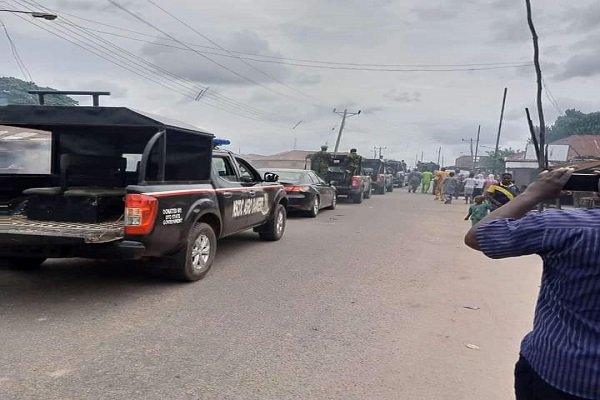 Destruction of Igangan by suspected herdsmen in photos