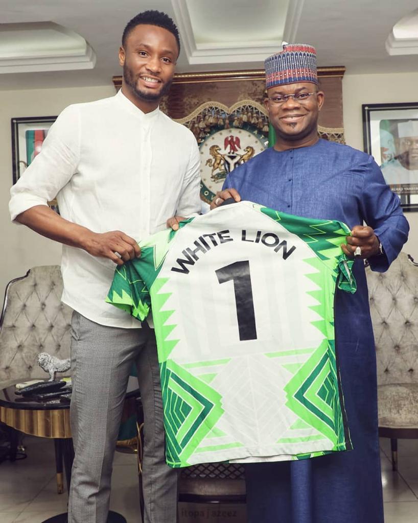 2023: Mikel Obi ENDORSES Yahaya Bello [photos]