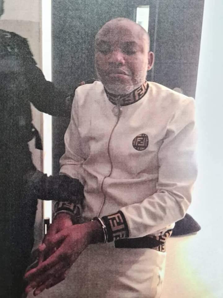 Photos: Nnamdi Kanu arrested, extradited to Nigeria
