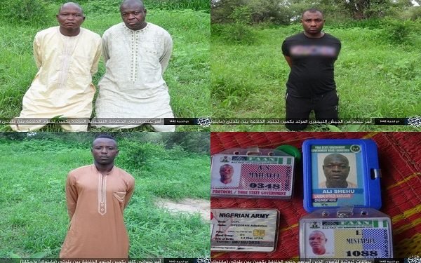Boko Haram releases photos of abducted soldiers, protocol officers 1 Boko Haram releases photos of abducted soldiers, protocol officers