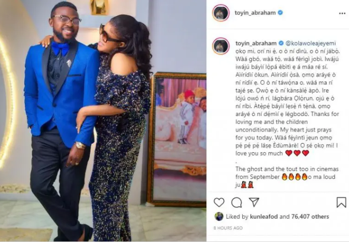 Actress Toyin Abraham Reacts After Yomi Fabiyi Said She Controls Her Husband 1 T2