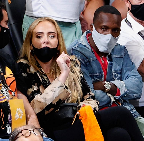 Adele romanitcally linked with LeBron James' agent Rich Paul after both attend NBA finals