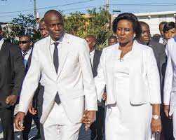  Haiti First Lady, Martine Moïse, photos from hospital, Haiti
