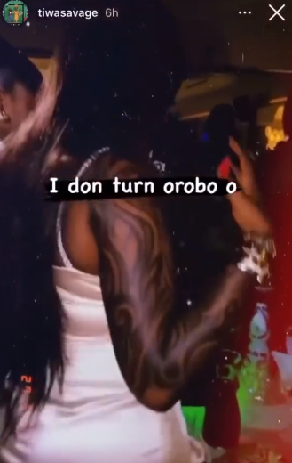 Video: Bobrisky had better come get some backside from Tiwa Savage