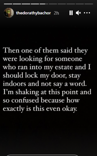 BBN’s Dorathy Bachor says EFCC broke into her home early this morning 4 dorathy EFCC 3a