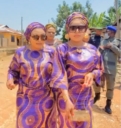 Bobrisky storms Ilesha for his godmother's mom's final burial 2 Bobrisky storms Ilesha for his godmother's mom's final burial