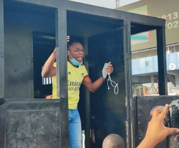 More protesters arrested at Lekki toll gate