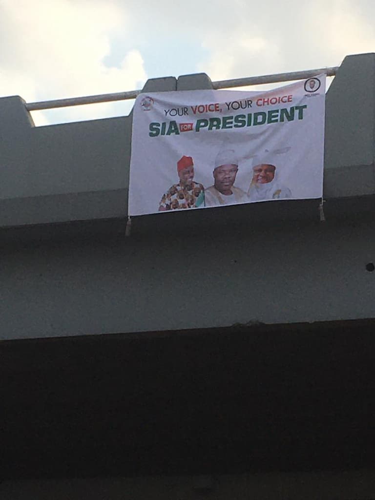 Amosun LOVERS start 2023 Presidential campaign for him