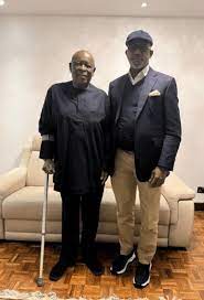 Governor Abiodun visits ailing Osoba in UK