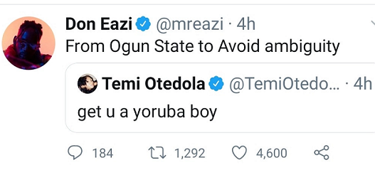 Teni otedola, boyfriend, yoruba, mr eazi