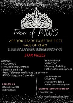Olaide Olaogun's RTWO Fashion presents FACE OF RTWO 2022 1 face of RTWO2