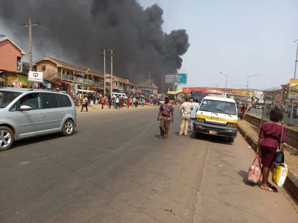 Many feared dead as explosion rocks petrol station in Anambra state