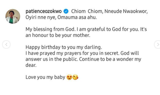 Patience Ozokwo daughter birthday,Patience Ozokwo, nollywood actress, actress daughter