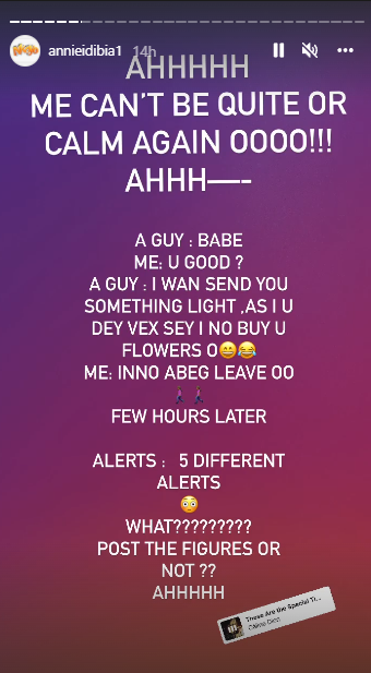 Annie Idibia thanks sugar daddy who sent her N50m on Val's day