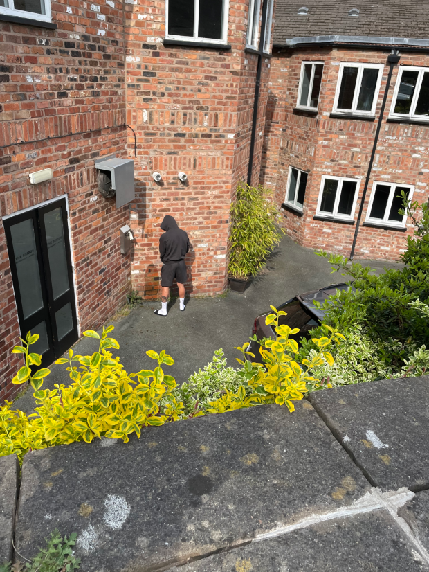 Horrified Guests Catch England star Kyle Walker Weeing Against Wall Of Posh Hotel 1 f2