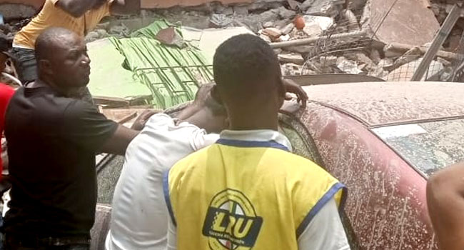 Another Building Collapses In Lagos