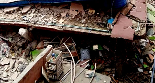 Another Building Collapses In Lagos