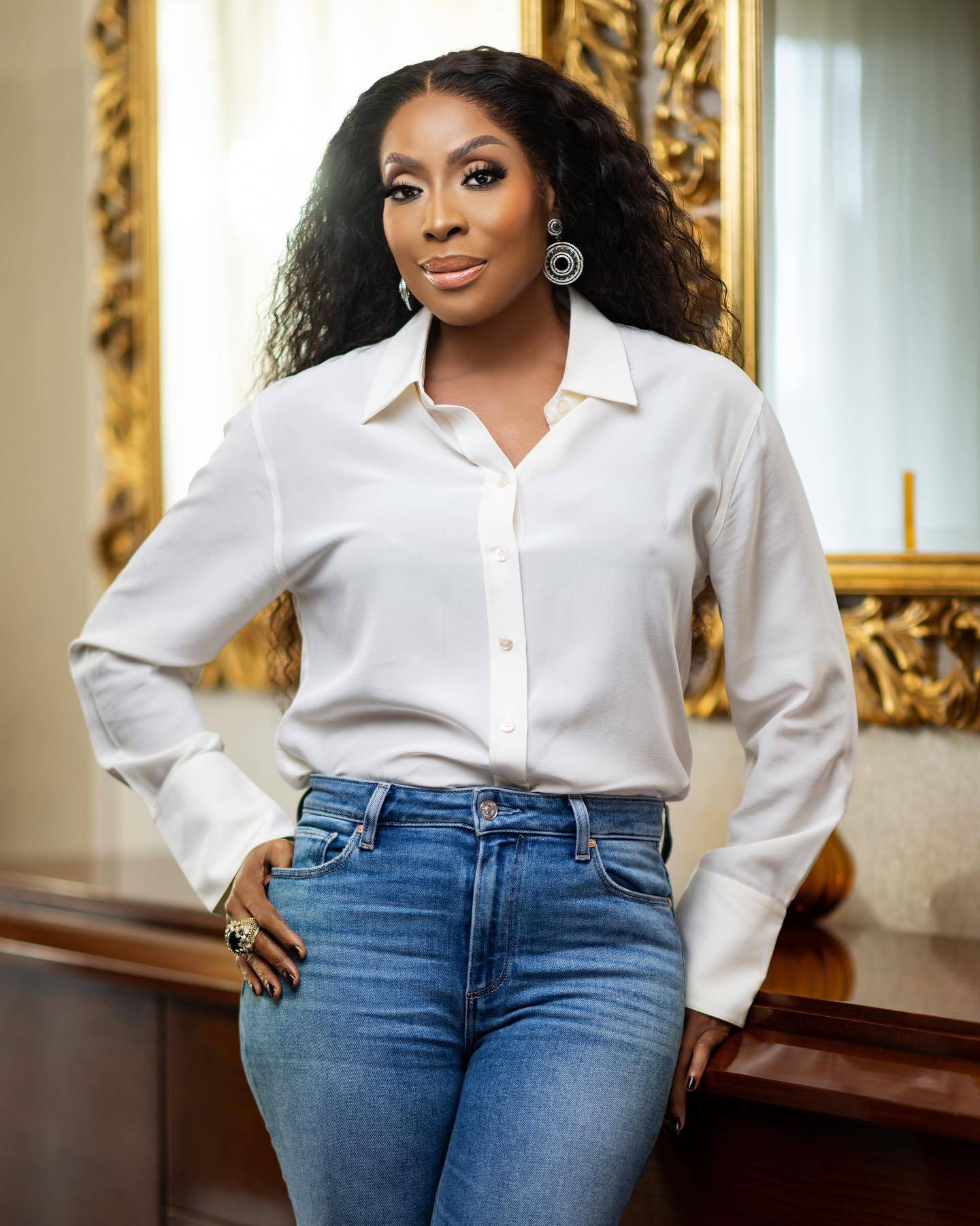 Beautiful New Photos Of Mo Abudu And Her Grandsons 