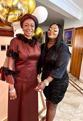  Beautiful Photos Of Eniola Badmus And Remi Tinubu