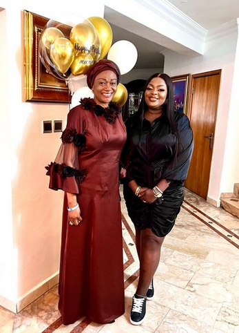  Beautiful Photos Of Eniola Badmus And Remi Tinubu
