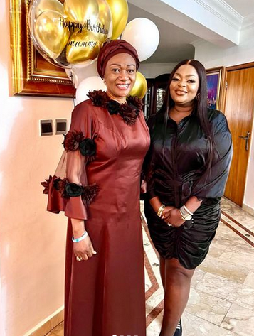  Beautiful Photos Of Eniola Badmus And Remi Tinubu
