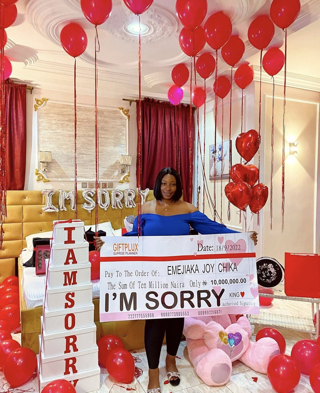 Man Apologizes To His Girlfriend With N10 Million 