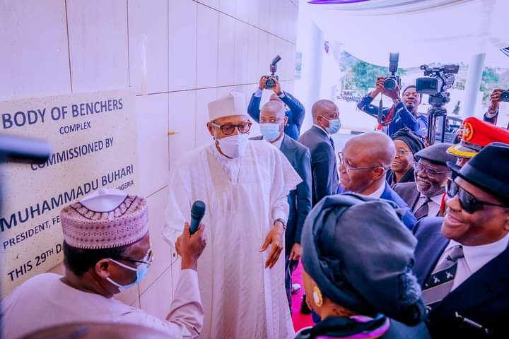 Moment Wike Excitedly Meets Buhari In Abuja 