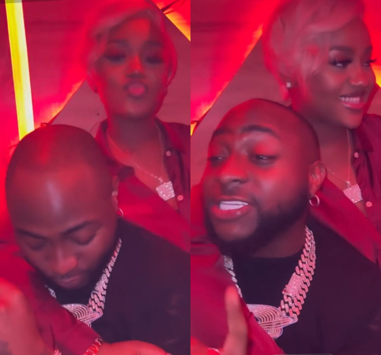 New Photos Of Davido And Chioma In A Club 