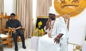 Peter Obi Visits Ooni Of Ife